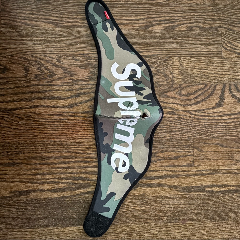 Supreme Camouflage Face Mask